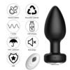 Plug Vibrador Con Control Remoto