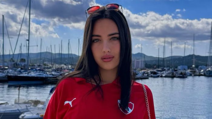 flor regidor y jugadores de independiente