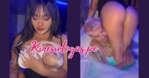 Ariana Rabanal XXX: Nuevo video agarrando con Makanaky en el jacuzzi