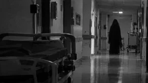 ¿Video de hospital en Veracruz muestra aparición de la Santa Muerte?