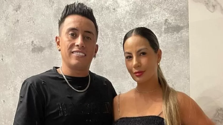 Christian Cueva y Pamela López juntos en las olimpiadas de su hijo