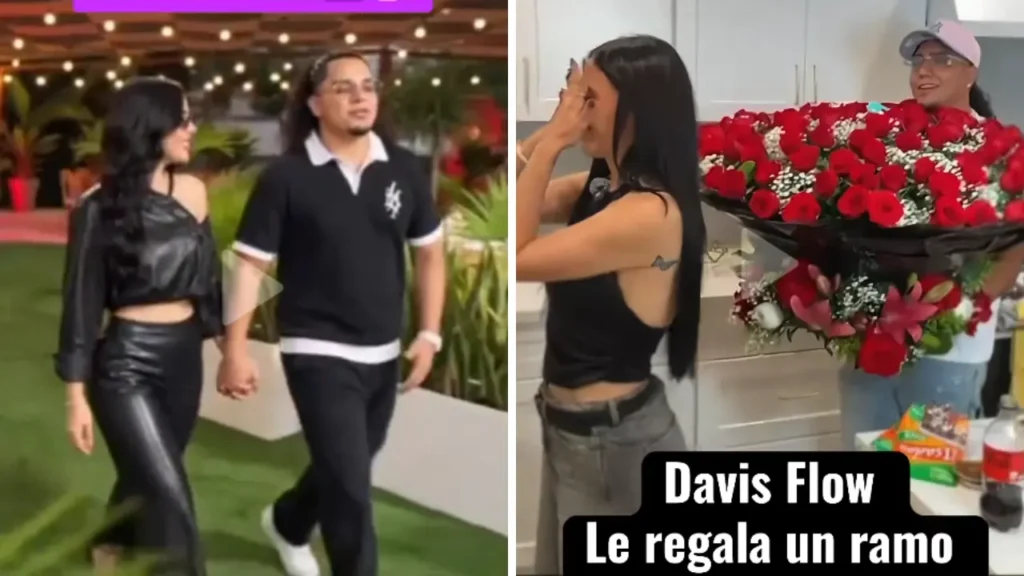 Davis Flow sorprende a Emma Coronel con joyas en un emotivo live