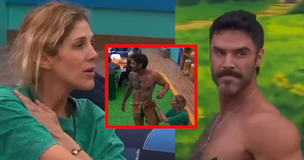 Fernando Lozada reacciona tras el toque indebido de Natalia Alcocer en La Granja VIP