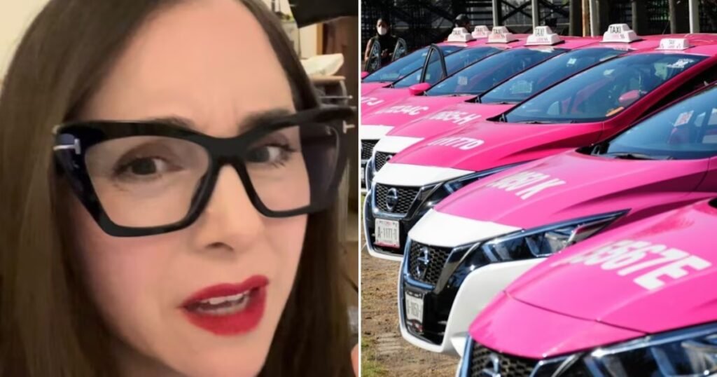 Karyme Lozano denuncia intento de fraude al pagar taxi en Paseo de la Reforma