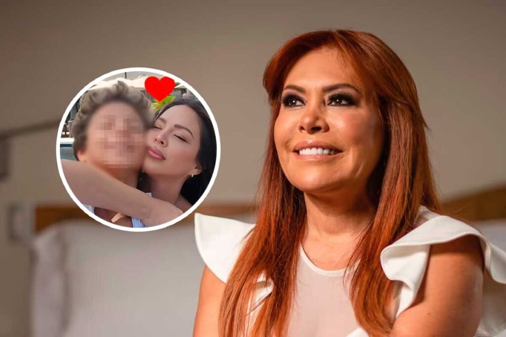 Magaly Medina comparte tierno momento con el hijo de Sheyla Rojas