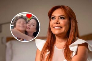 Magaly Medina comparte tierno momento con el hijo de Sheyla Rojas
