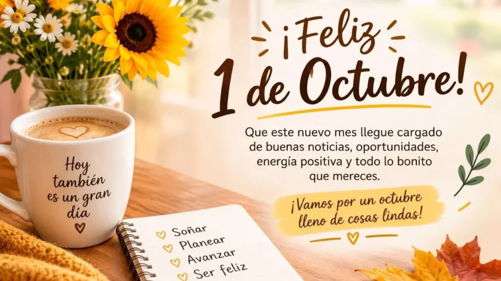 Octubre inicia: Las mejores frases y bendiciones para inspirar el mes