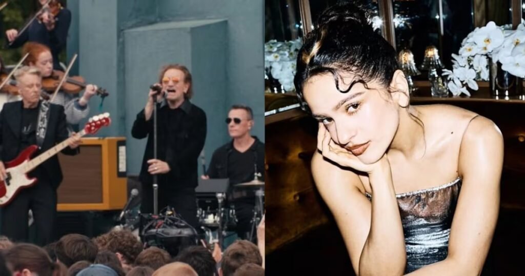 U2 lanza canción dedicada a Rosalía en su nuevo álbum 'Carnaval de Luz'