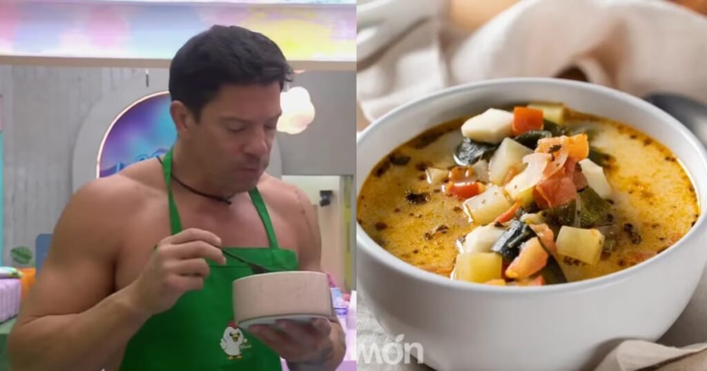 Yahir sorprende con su caldo de queso en La Casa de los Famosos: receta y origen