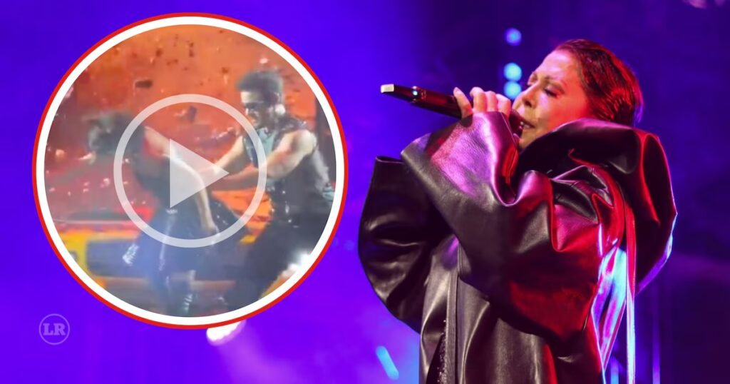 alejandra guzmán sufre lesión en cadera durante concierto y tranquiliza a fans