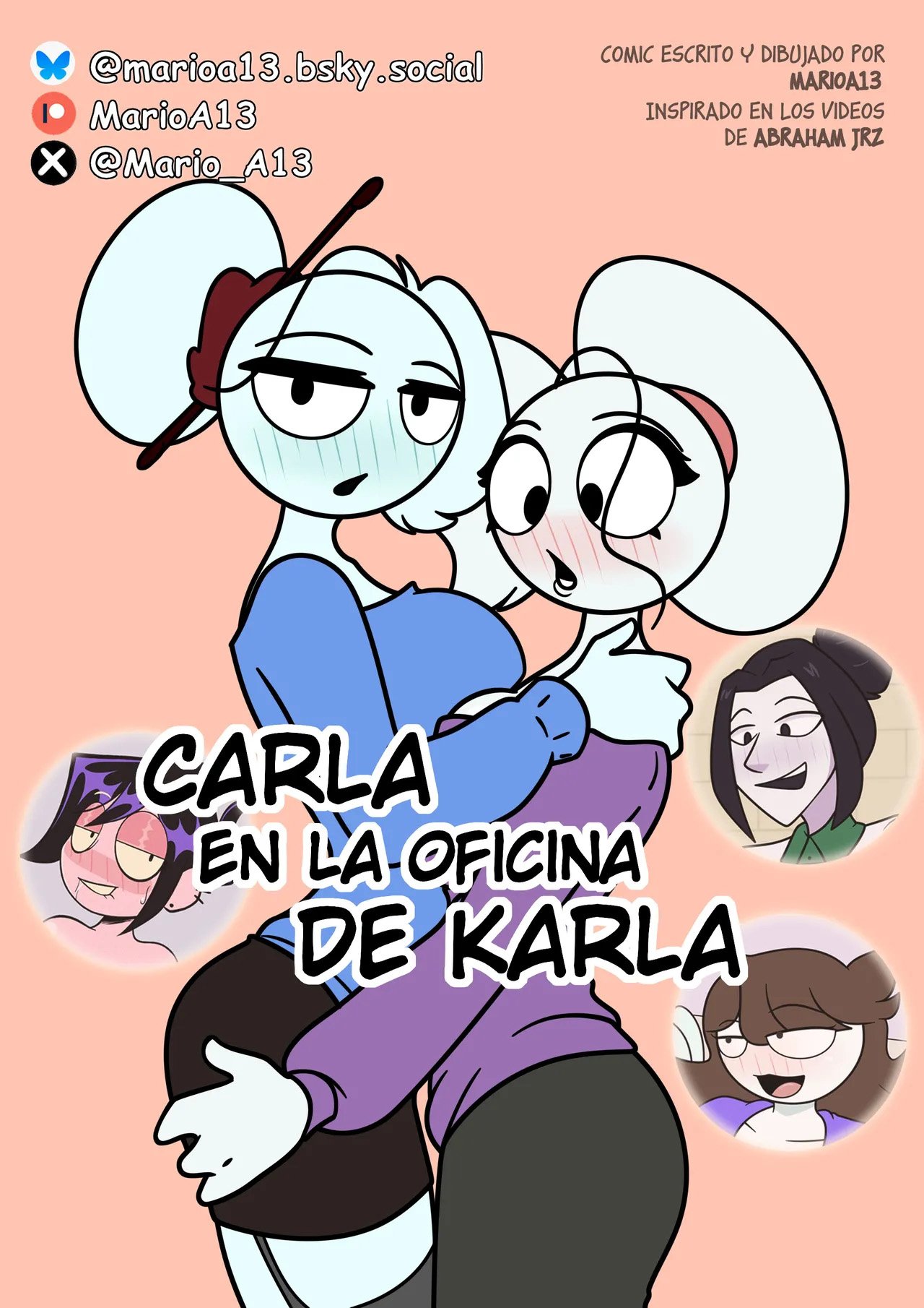 CARLA en la oficina de KARLA