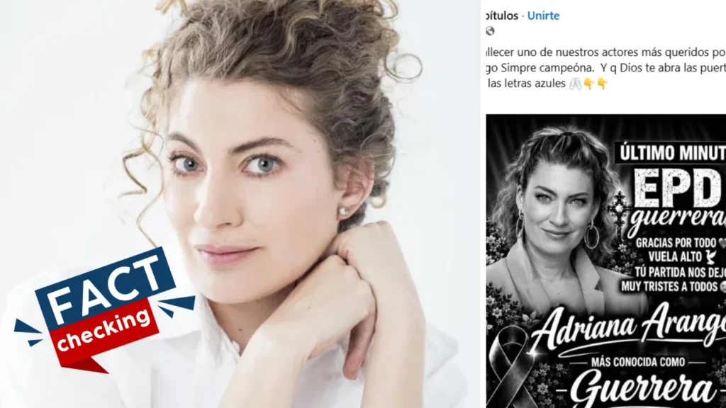 adriana arango sigue viva desmentido de rumores sobre su muerte