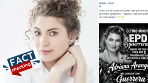 adriana arango sigue viva desmentido de rumores sobre su muerte