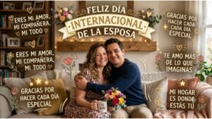 frases emotivas para el día internacional de la esposa 2023