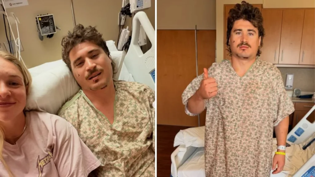 justin medeiros sufre accidente y se pierde wodapalooza 2023