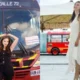 enfermera se casa con un autobús y celebra su amor en redes