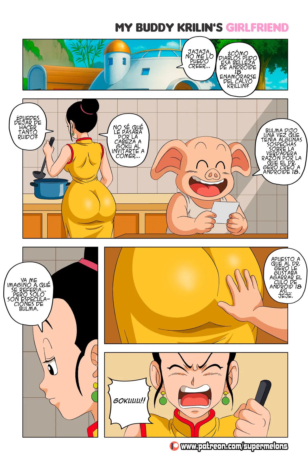 Mi amigo la novia de Krillin - Super Melons — imagen 4 de la galería de Dragon Ball