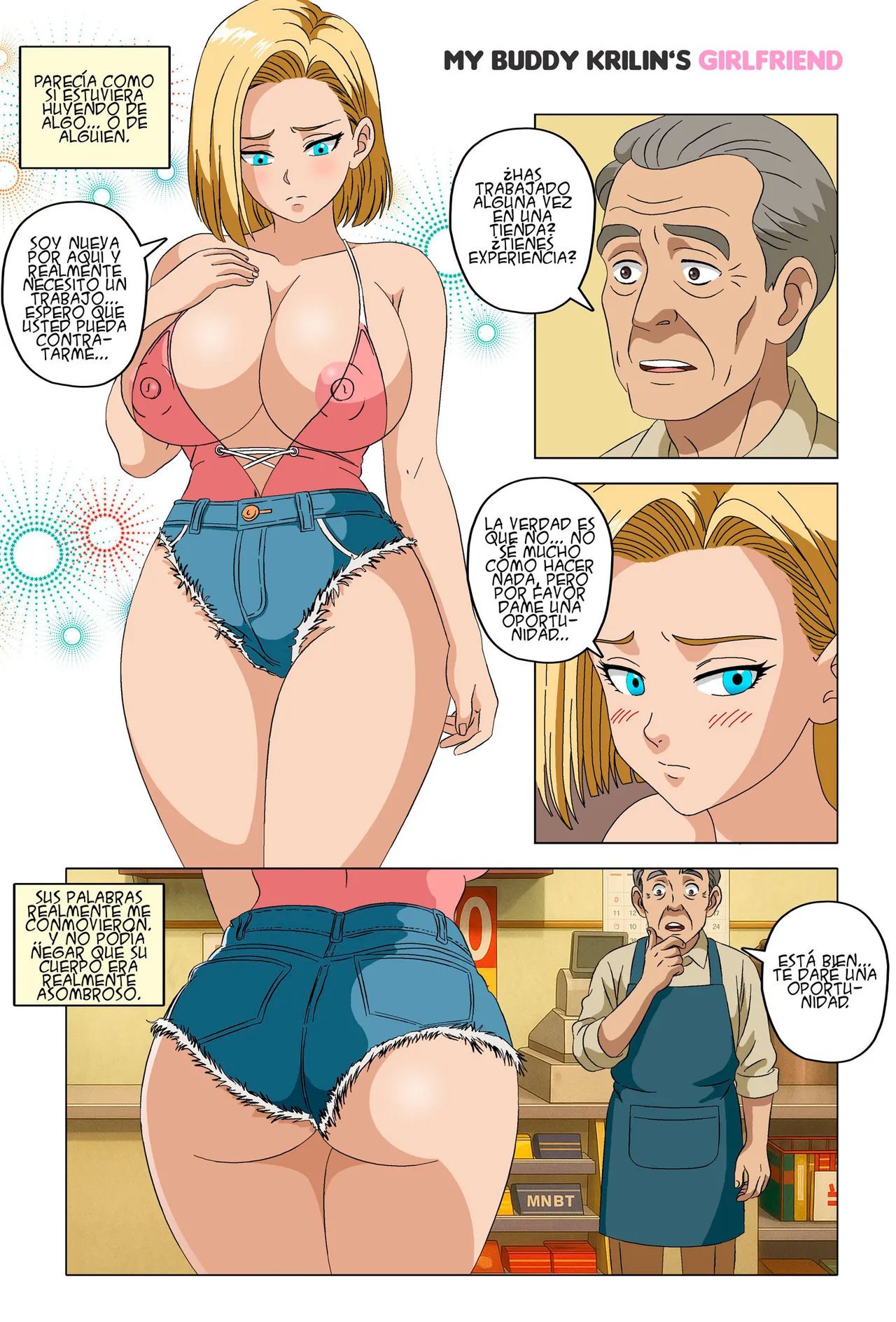 Página 7 de 36 de Mi amigo la novia de Krillin - Super Melons — Comic XXX Dragon Ball