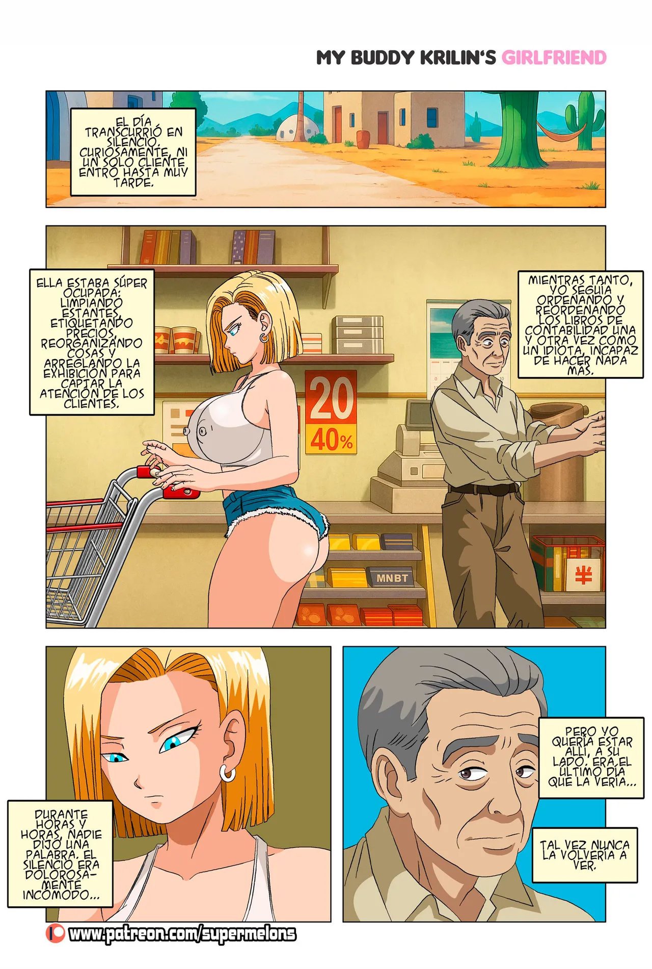 Página 31 de 36 de Mi amigo la novia de Krillin - Super Melons — Comic XXX Dragon Ball
