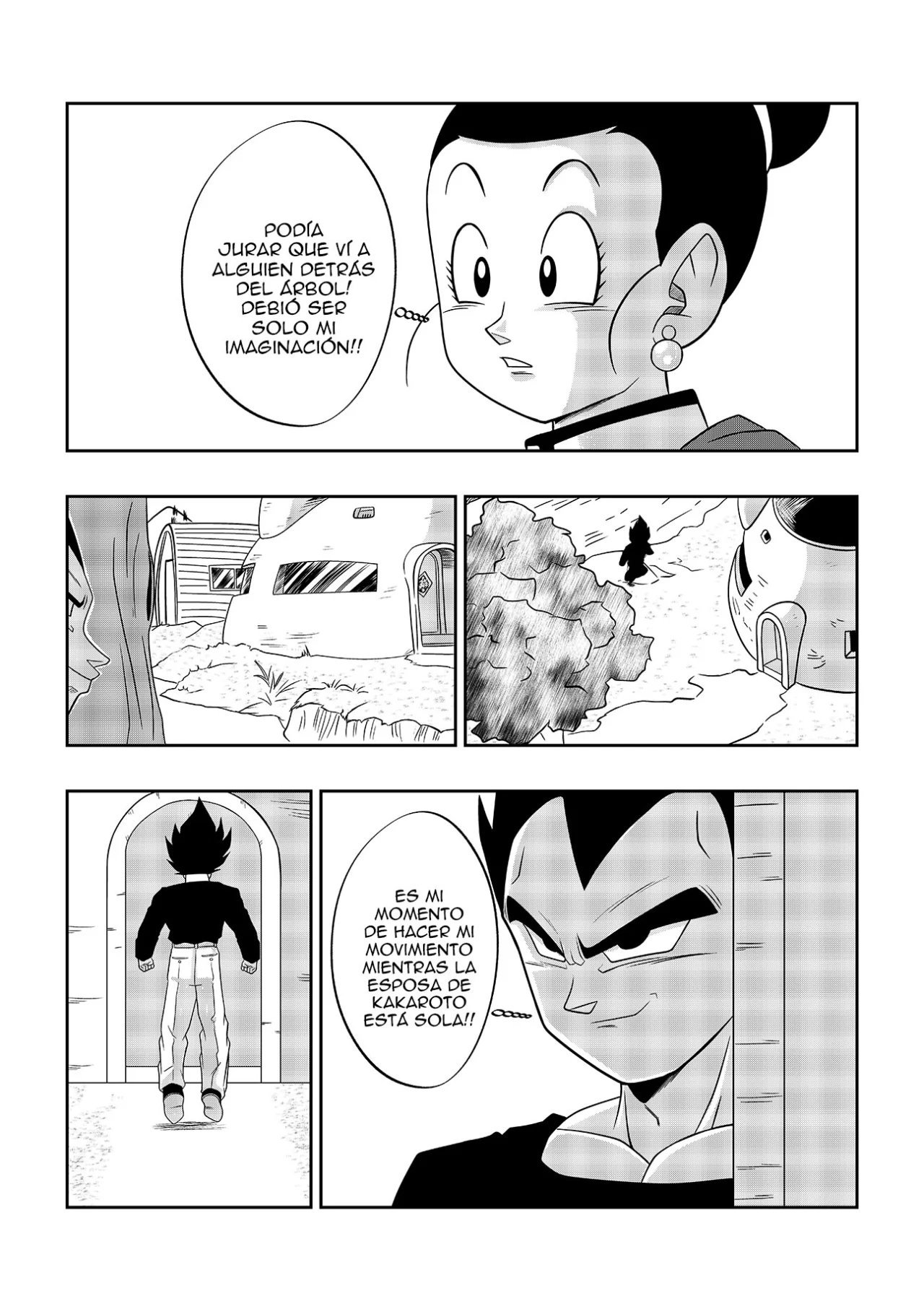 Página 3 de 43 de An unexpected Visit – Son Gokhan — Comic XXX Dragon Ball