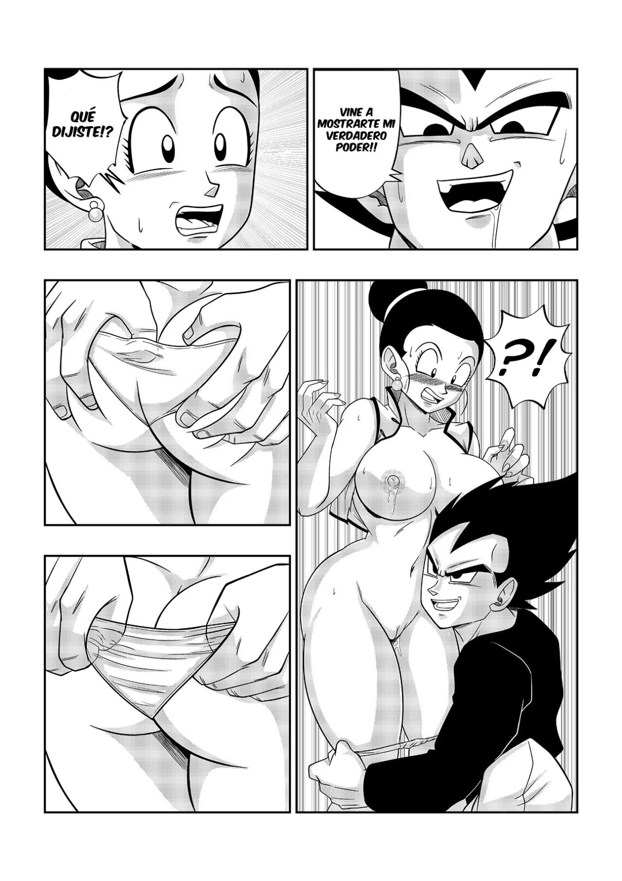 Página 11 de 43 de An unexpected Visit – Son Gokhan — Comic XXX Dragon Ball