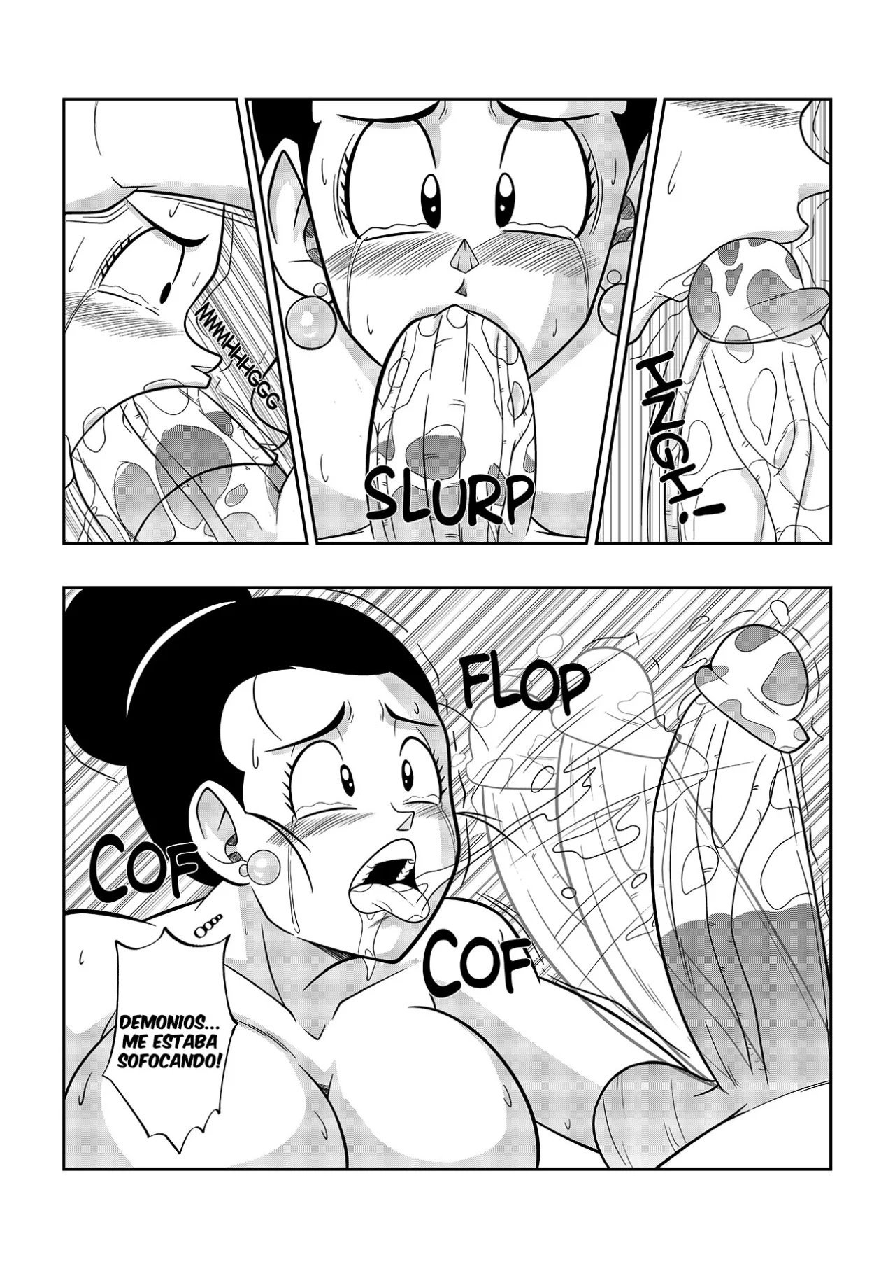 Página 27 de 43 de An unexpected Visit – Son Gokhan — Comic XXX Dragon Ball