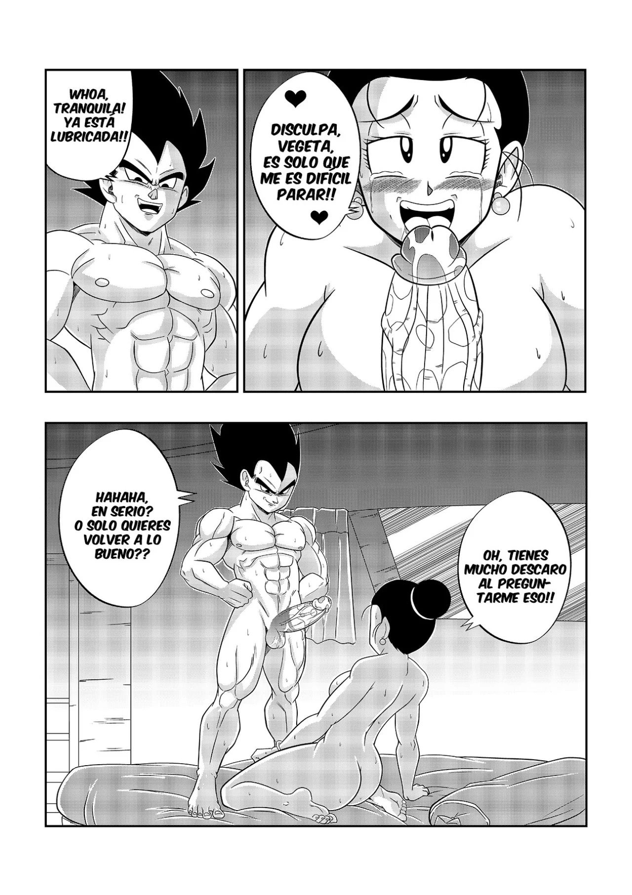 An unexpected Visit – Son Gokhan en Comic XXX Dragon Ball — página 29 de 43