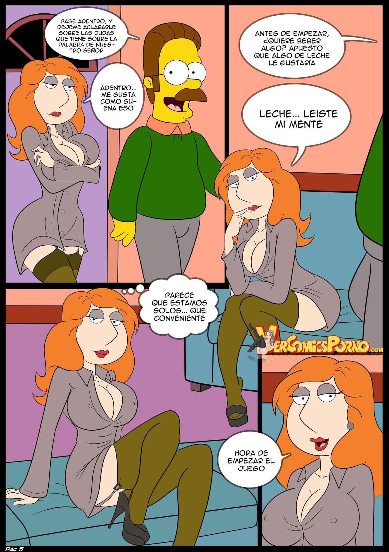 El Concurso - Parte 2 — página 6 del cómic Padre de Familia XXX