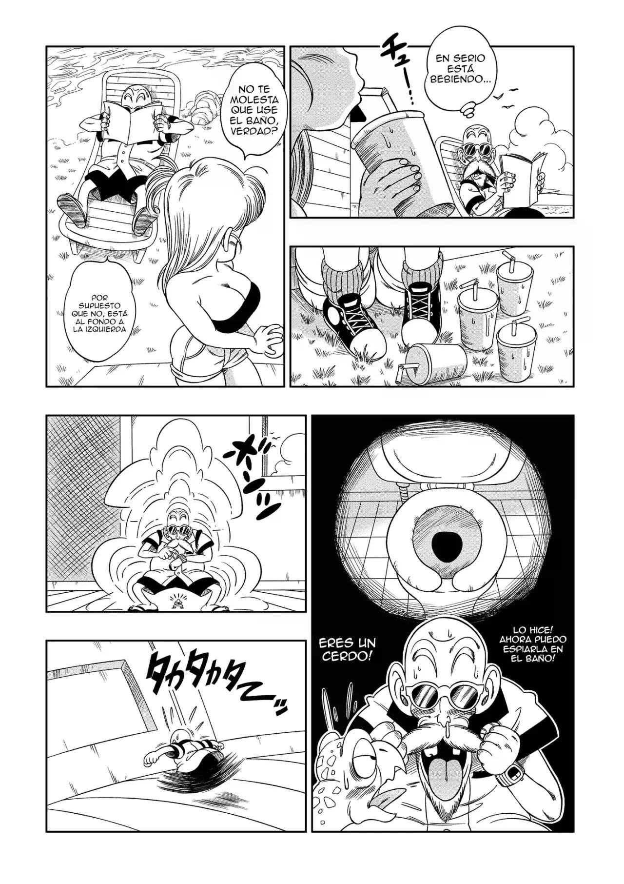 Kame Toilet Turtle Toilet – Yamamoto en Comic XXX Dragon Ball — página 5 de 29