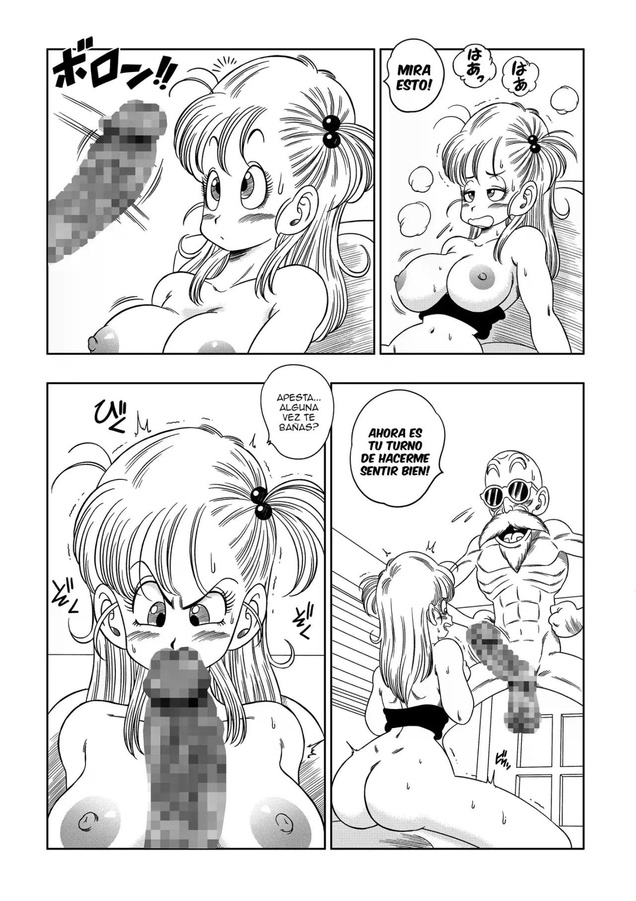 Kame Toilet Turtle Toilet – Yamamoto — página 14 del cómic de Dragon Ball