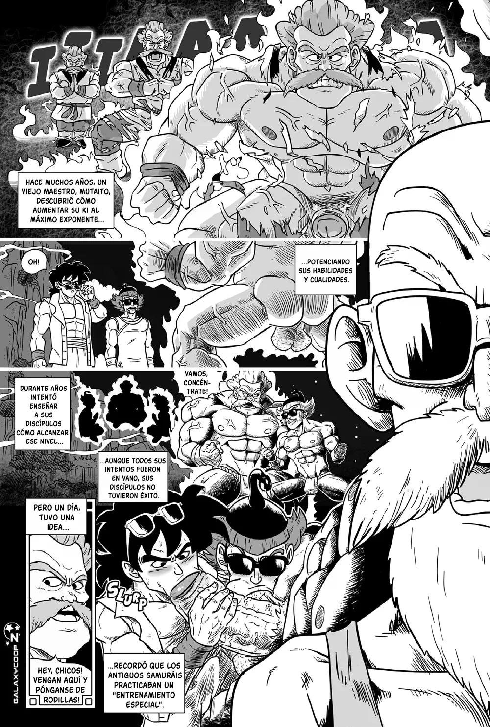 Dragonballs Red Bottom — página 14 del cómic de Dragon Ball