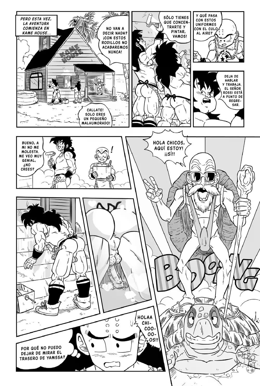 Página 7 de 38 de Dragonballs Red Bottom — Comic XXX Dragon Ball