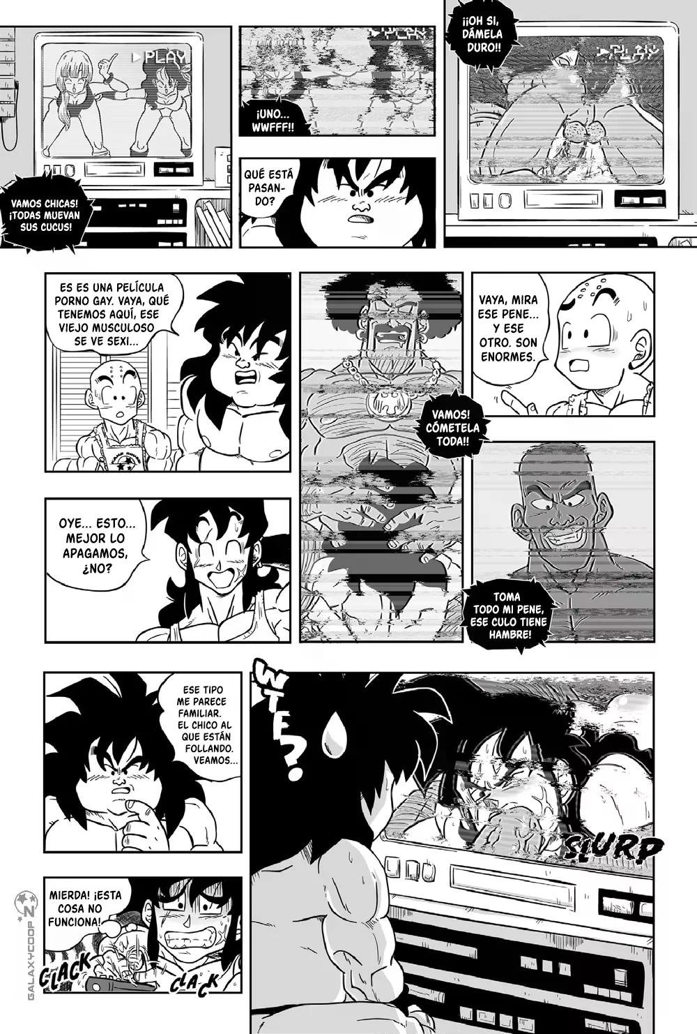 Dragonballs Red Bottom — página 10 del cómic de Dragon Ball