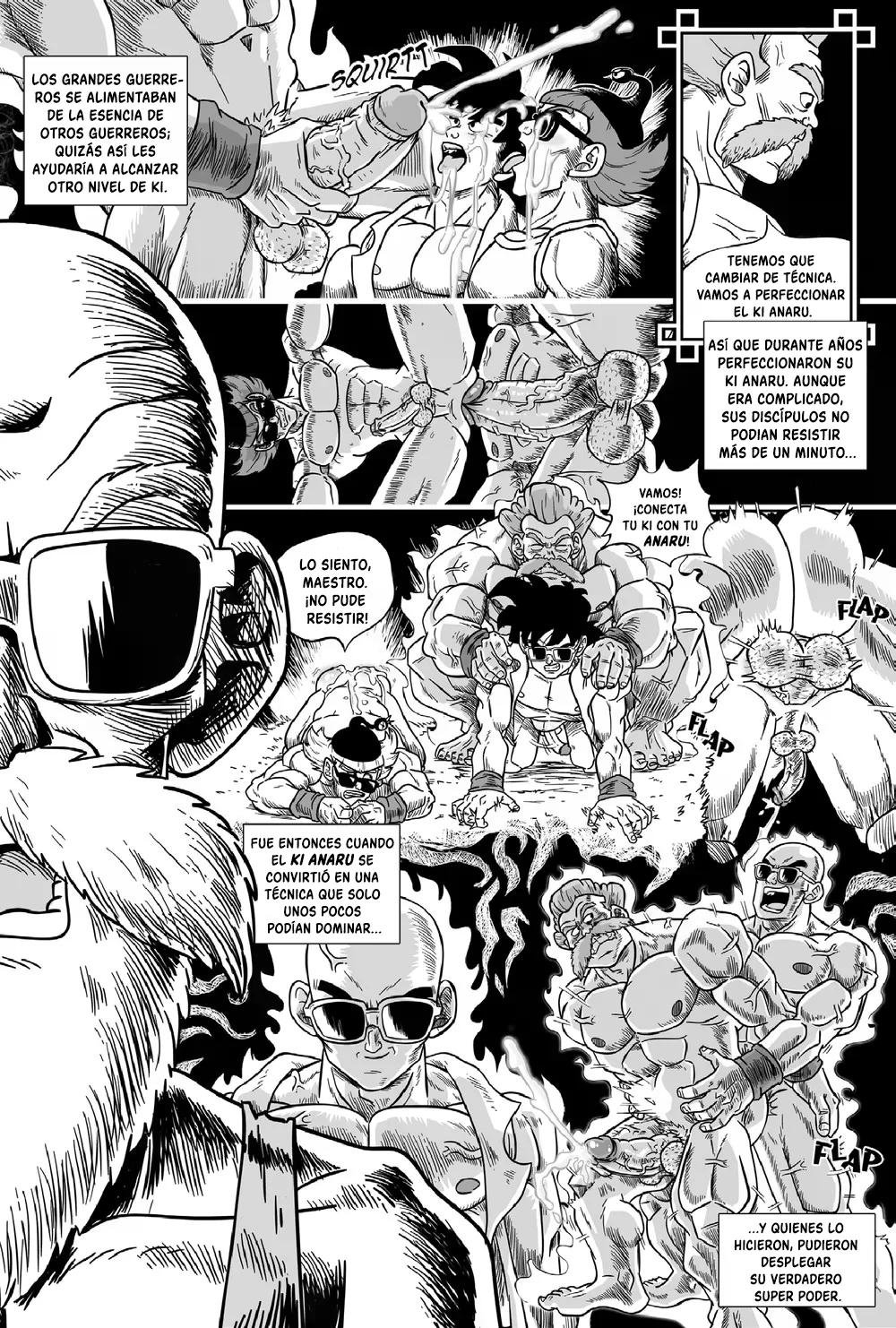 Página 15 de 38 de Dragonballs Red Bottom — Comic XXX Dragon Ball