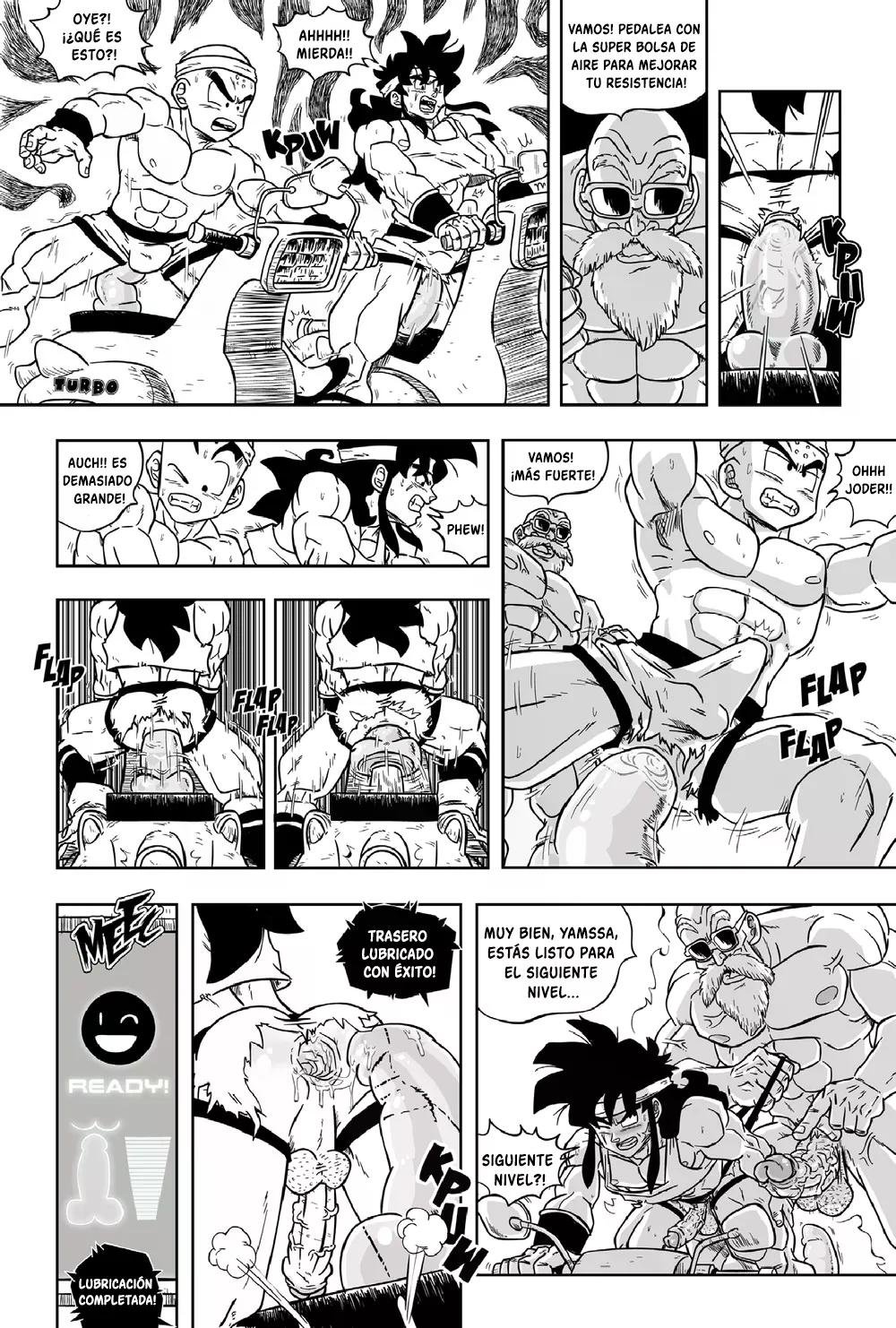 Página 19 de 38 de Dragonballs Red Bottom — Comic XXX Dragon Ball