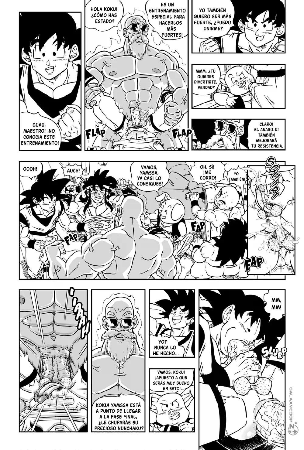 Página 23 de 38 de Dragonballs Red Bottom — Comic XXX Dragon Ball