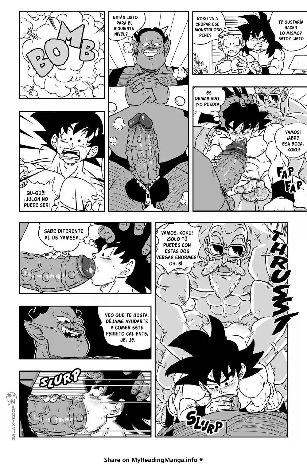 Dragonballs Red Bottom — página 26 del cómic de Dragon Ball
