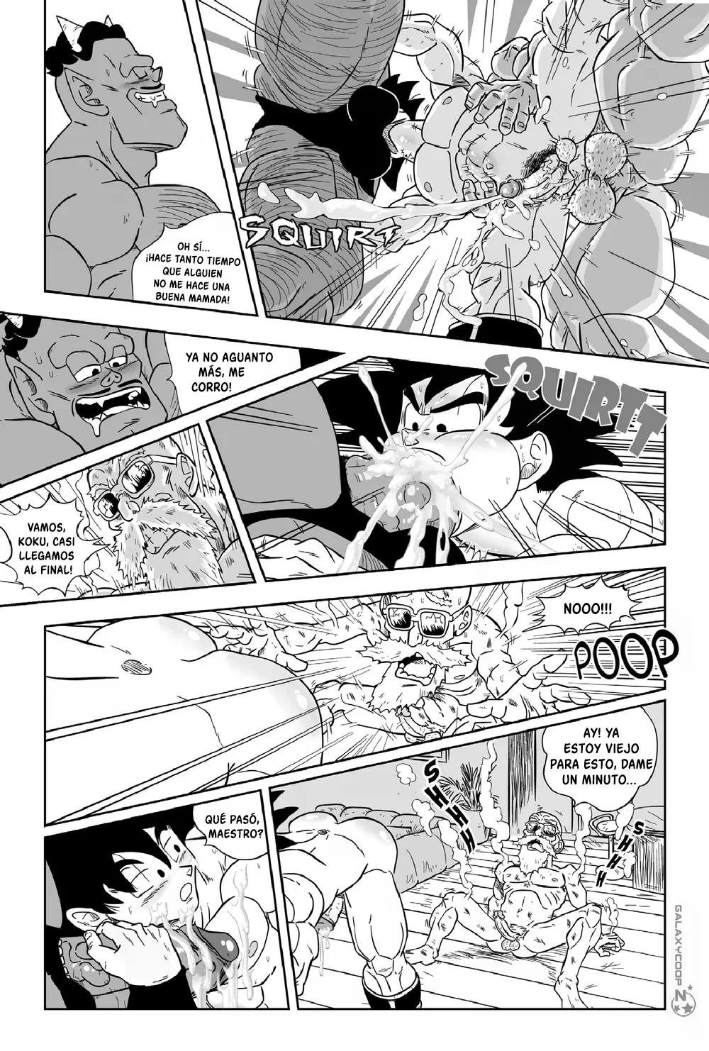 Página 27 de 38 de Dragonballs Red Bottom — Comic XXX Dragon Ball
