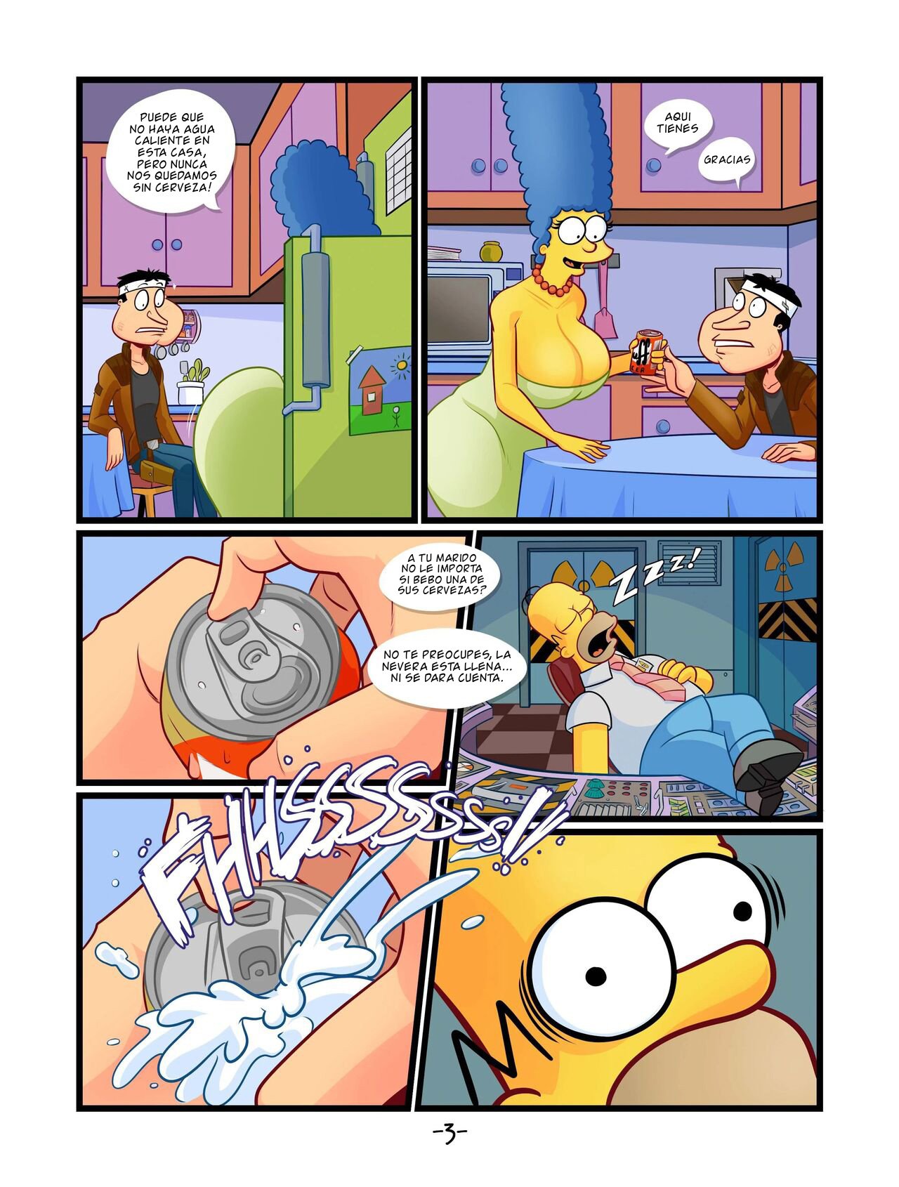 Página 3 de 39 de Quagmire – Into The Multiverse 2 — Comic XXX Padre de Familia