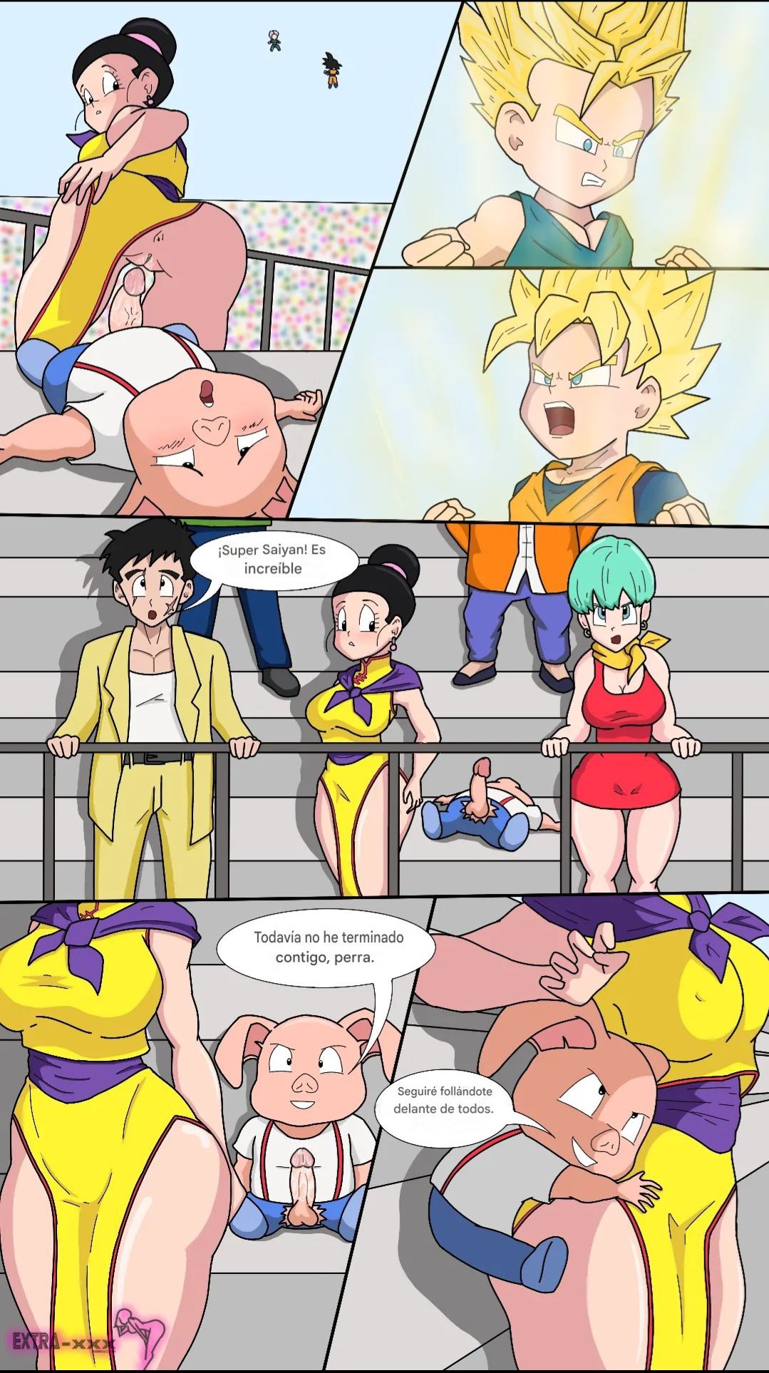 Página 11 de 20 de Oolong’s Blackmail - Extranimacion — Comic XXX Dragon Ball