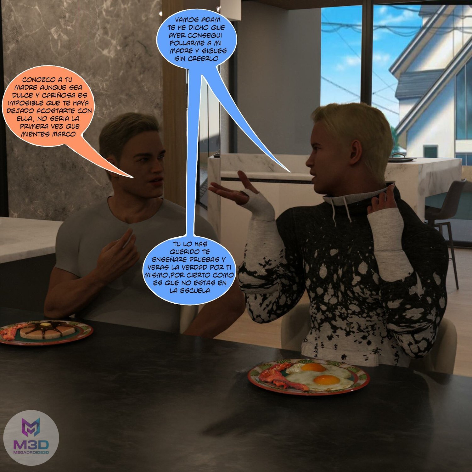 Deseo PROHIBIDO parte 3 Página 3 de 24 de Deseo PROHIBIDO parte 3 — Comic 3D XXX
