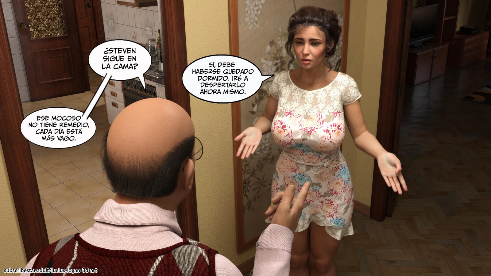 Página 15 de 128 de PLEASURE and MONEY - parte 1 — Comic 3D XXX