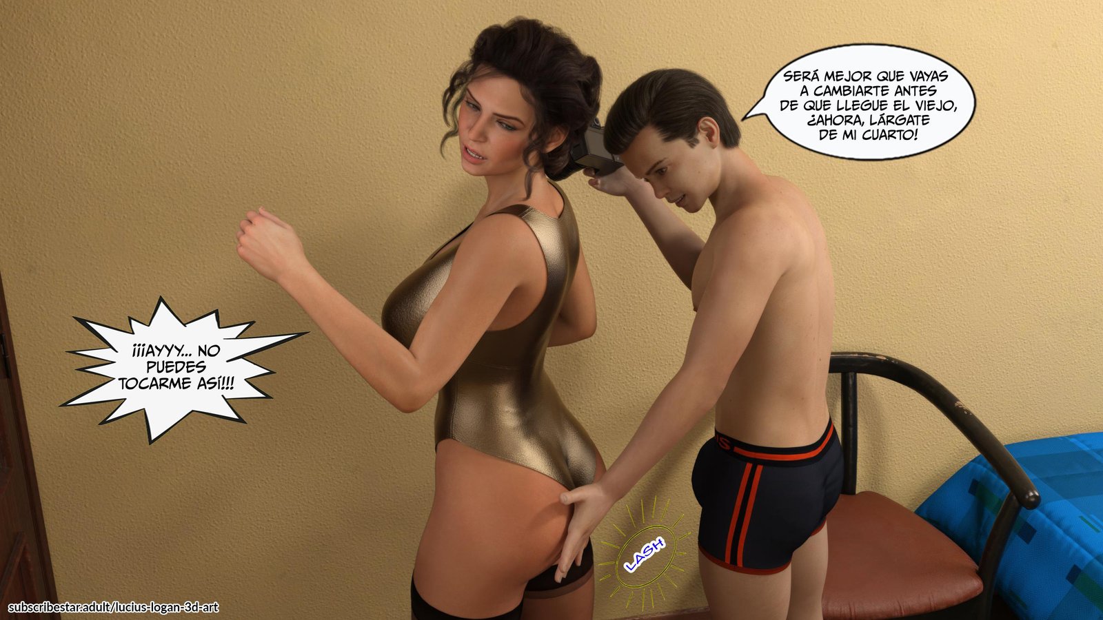 Página 39 de 128 de PLEASURE and MONEY - parte 1 — Comic 3D XXX
