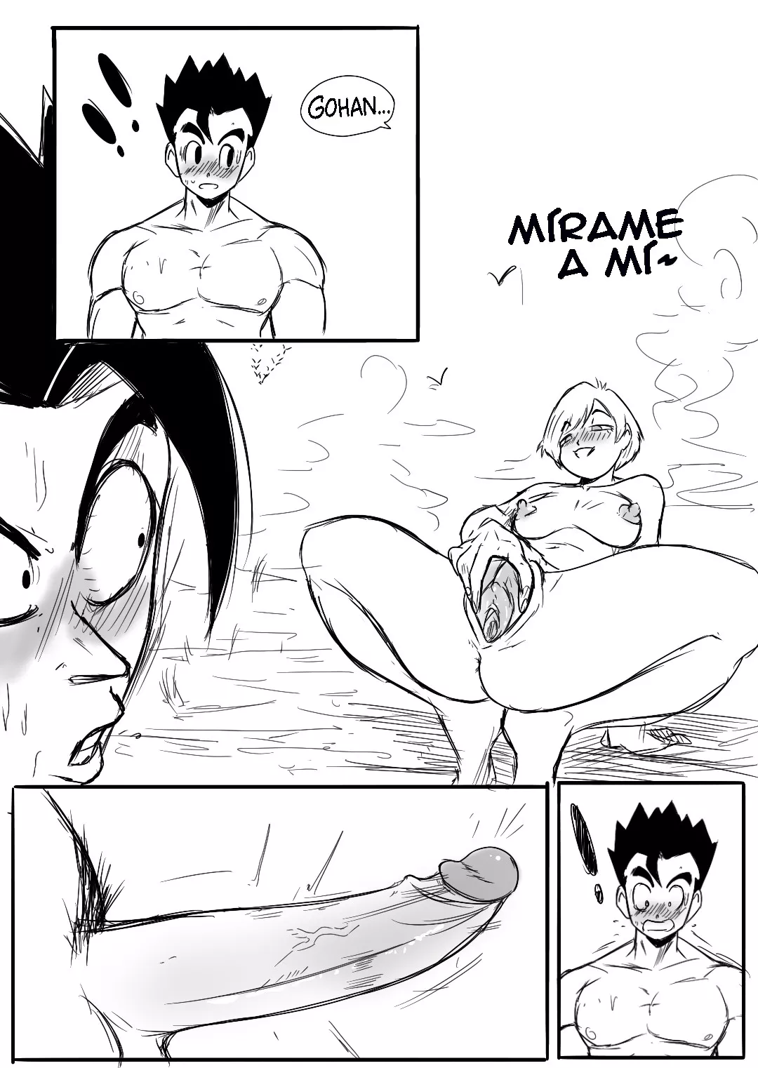Página 7 de 20 de Look At Me – LemonJooJoo — Comic XXX Dragon Ball