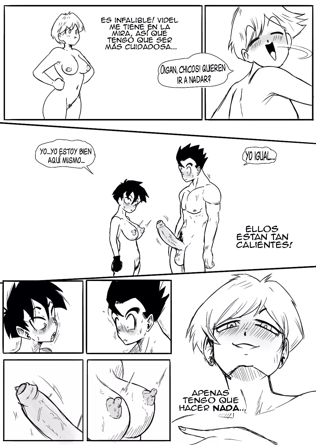 Look At Me – LemonJooJoo — página 6 del cómic de Dragon Ball
