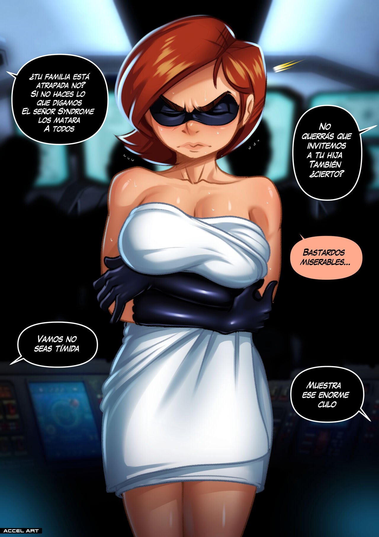 Slave Syndrome’s – Accel Art - Comic XXX Los Increíbles - 3 de 35