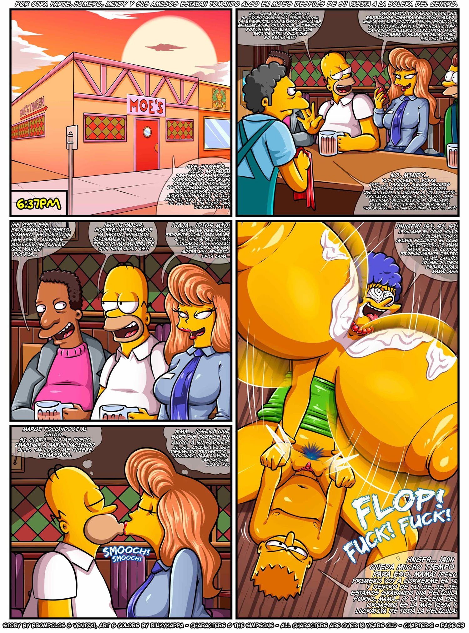 Los SEXENSTEINS parte 2 xxx comic los simpson - Los SEXENSTEINS parte 2 - Comic XXX Los Simpsons imagen 54