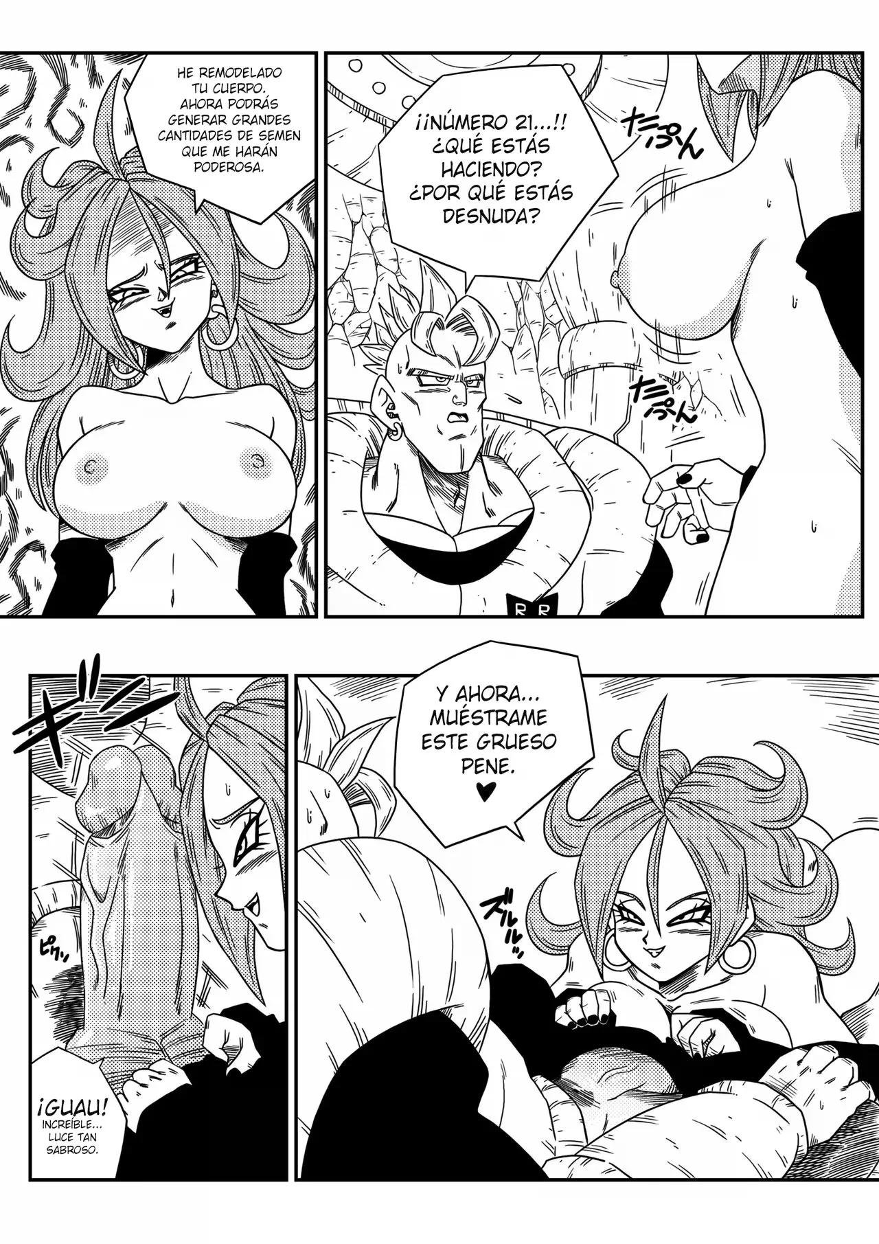 Busty Android wants to dominate the World - Yamamoto — página 6 del cómic de Dragon Ball