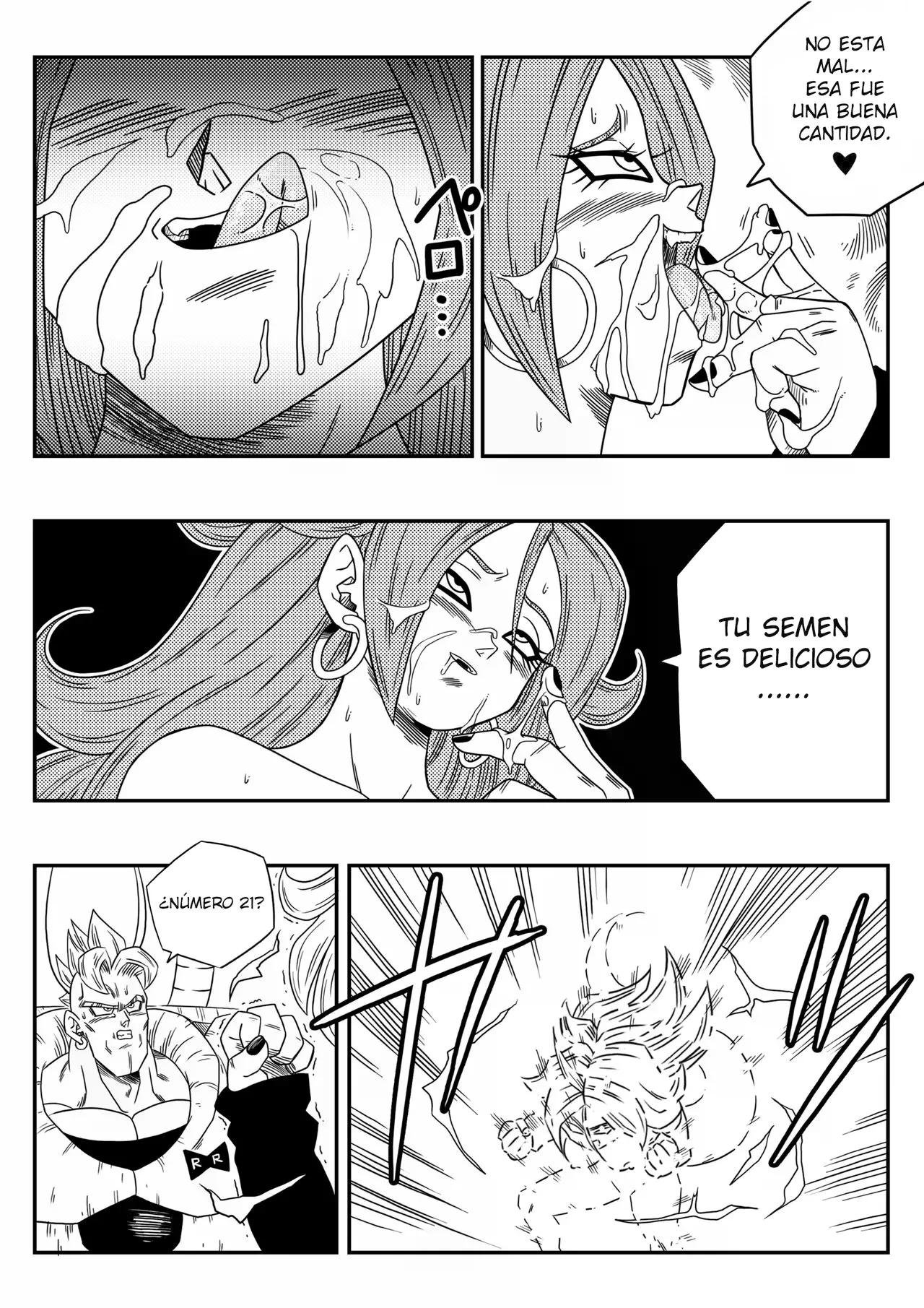 Busty Android wants to dominate the World - Yamamoto en Comic XXX Dragon Ball — página 9 de 17