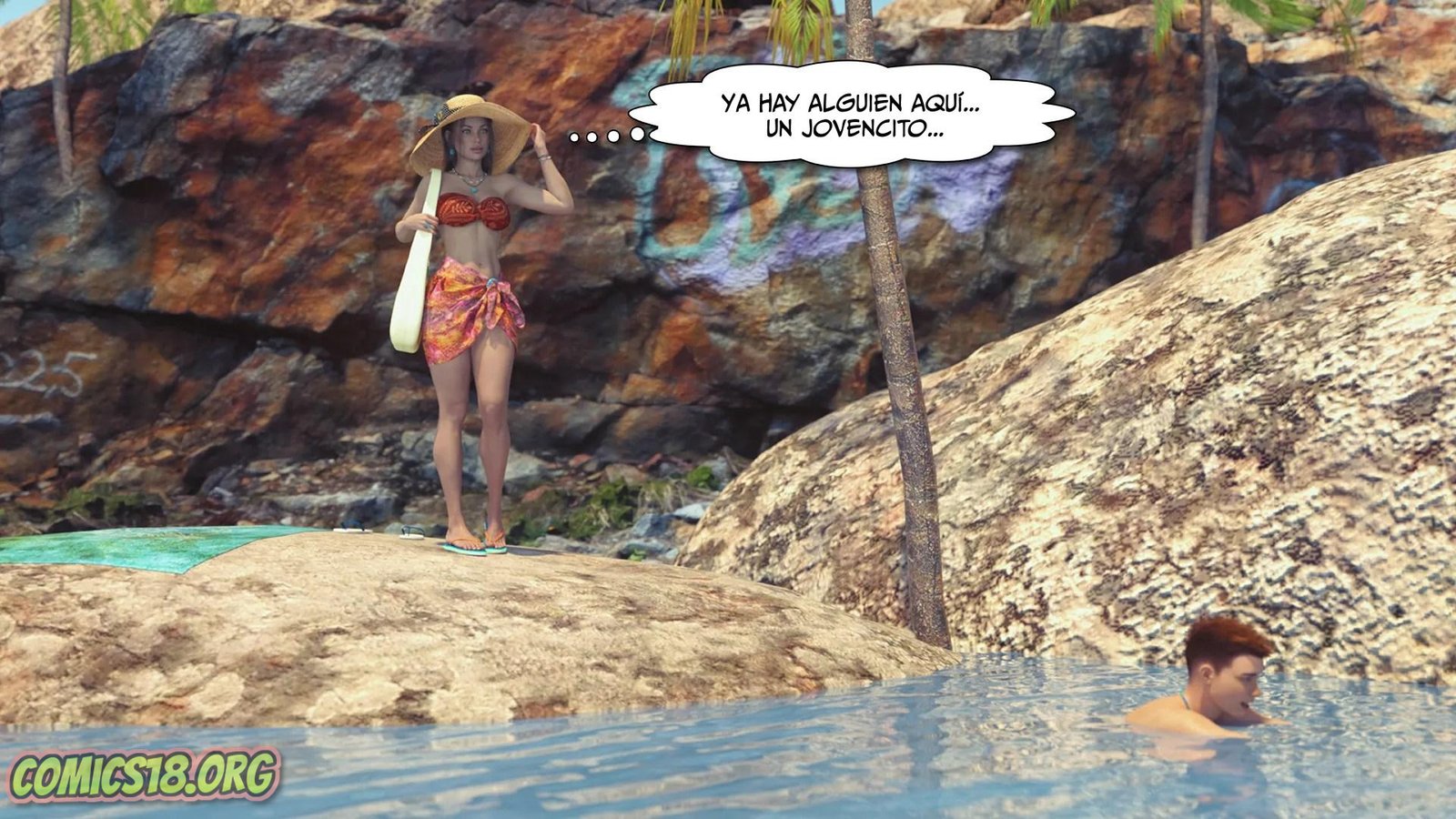 NUDE ZONE parte 1 Página 3 de 21 de NUDE ZONE parte 1 — Comic 3D XXX